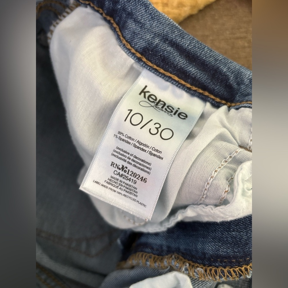 Kensie Jeans The Effortless Skinny Crop Size 10 - Picture 5 of 5